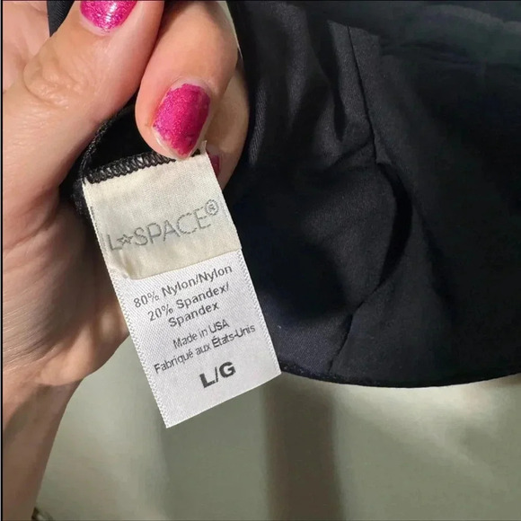 NWOT L SPACE SWIM TOP L - Picture 4 of 5